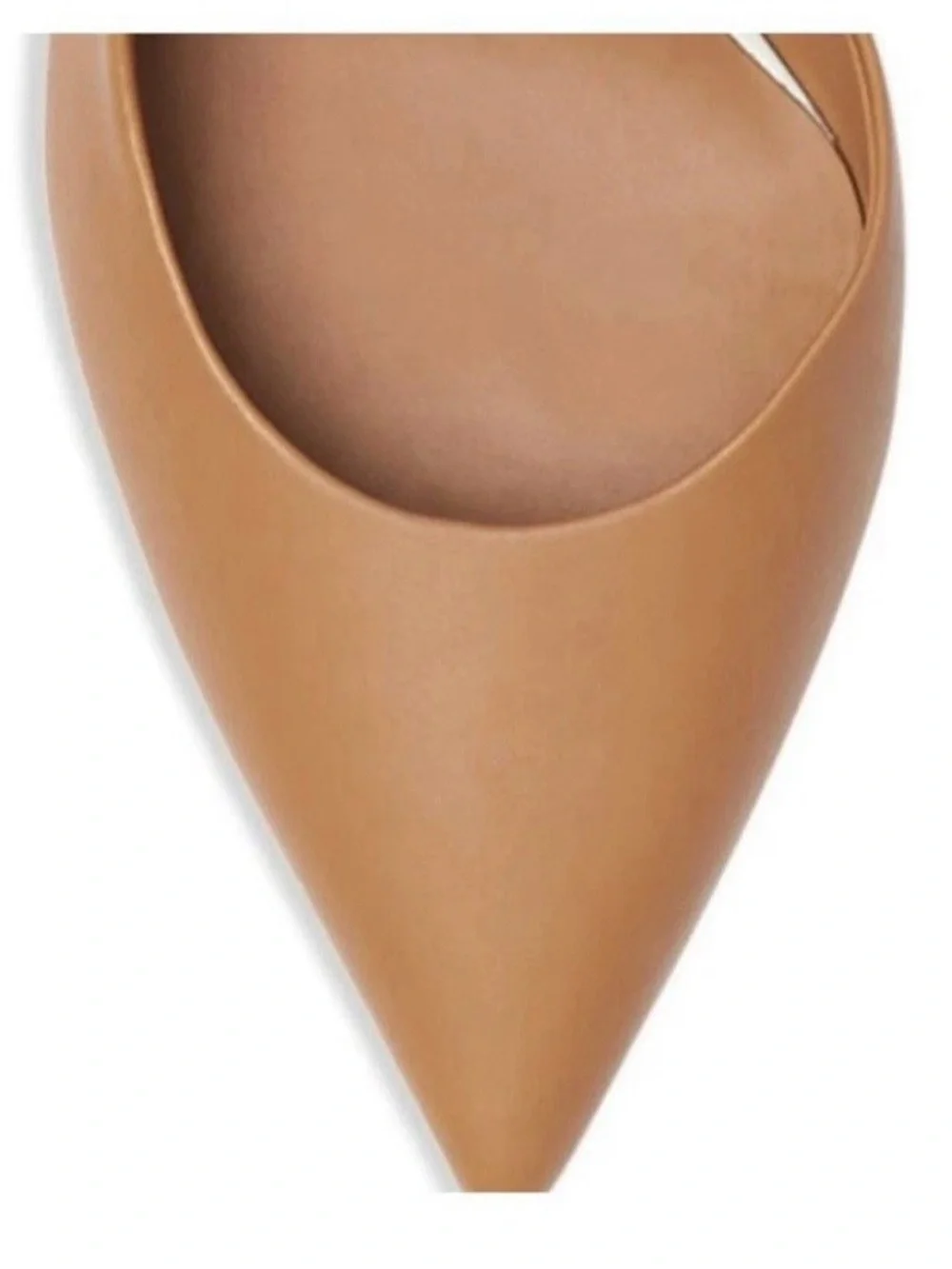 Burberry Leticia Women's Slingback Pointed-Toe kitten heel Pumps in Tan size 40